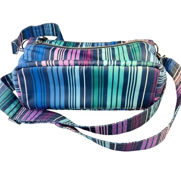 Lug Flare 2 Crossbody Bag in Love Stripe Multi - Picture 2 of 6